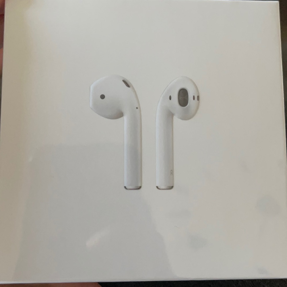 Airpods with charging case brand new